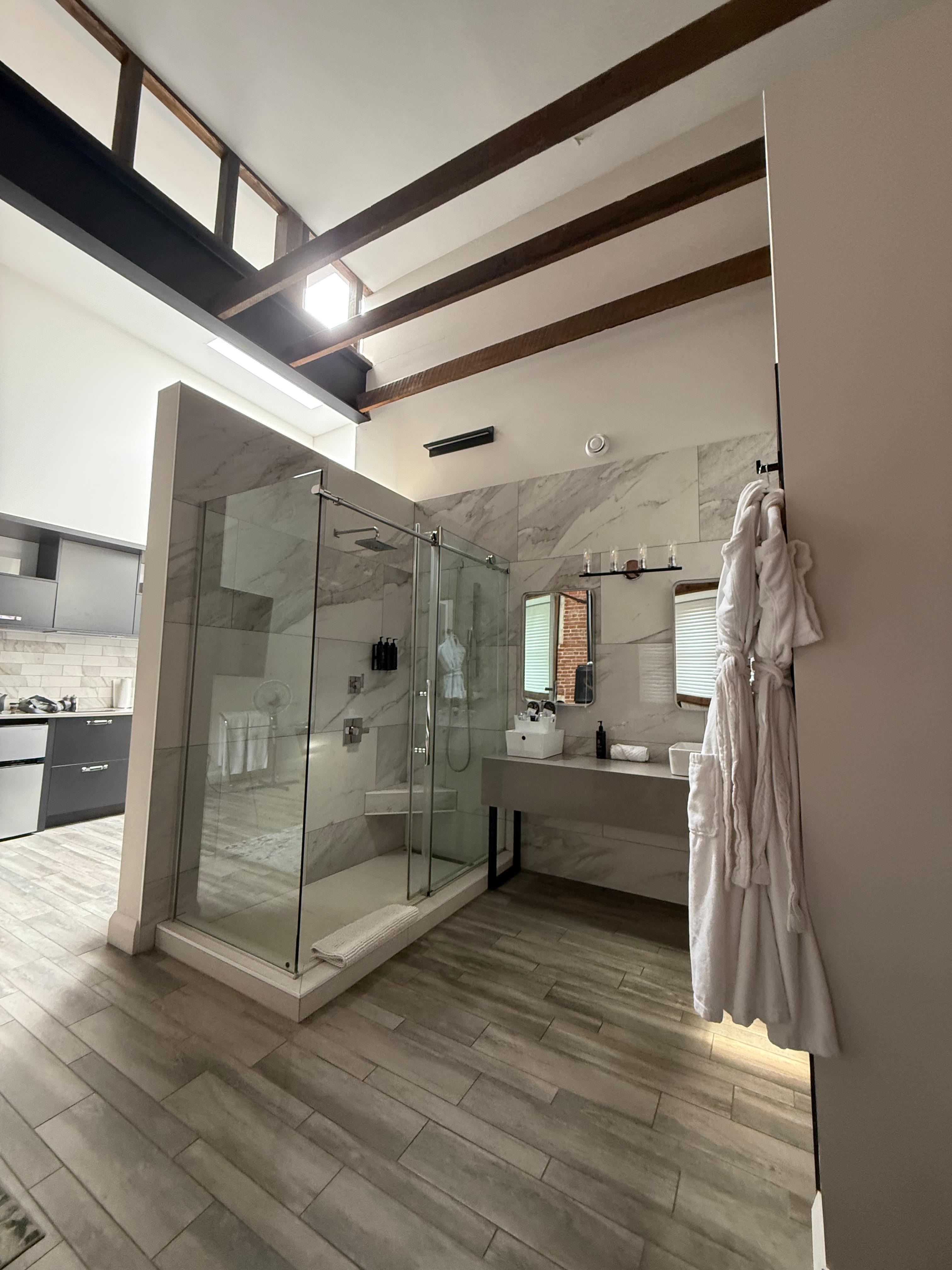 Shower area