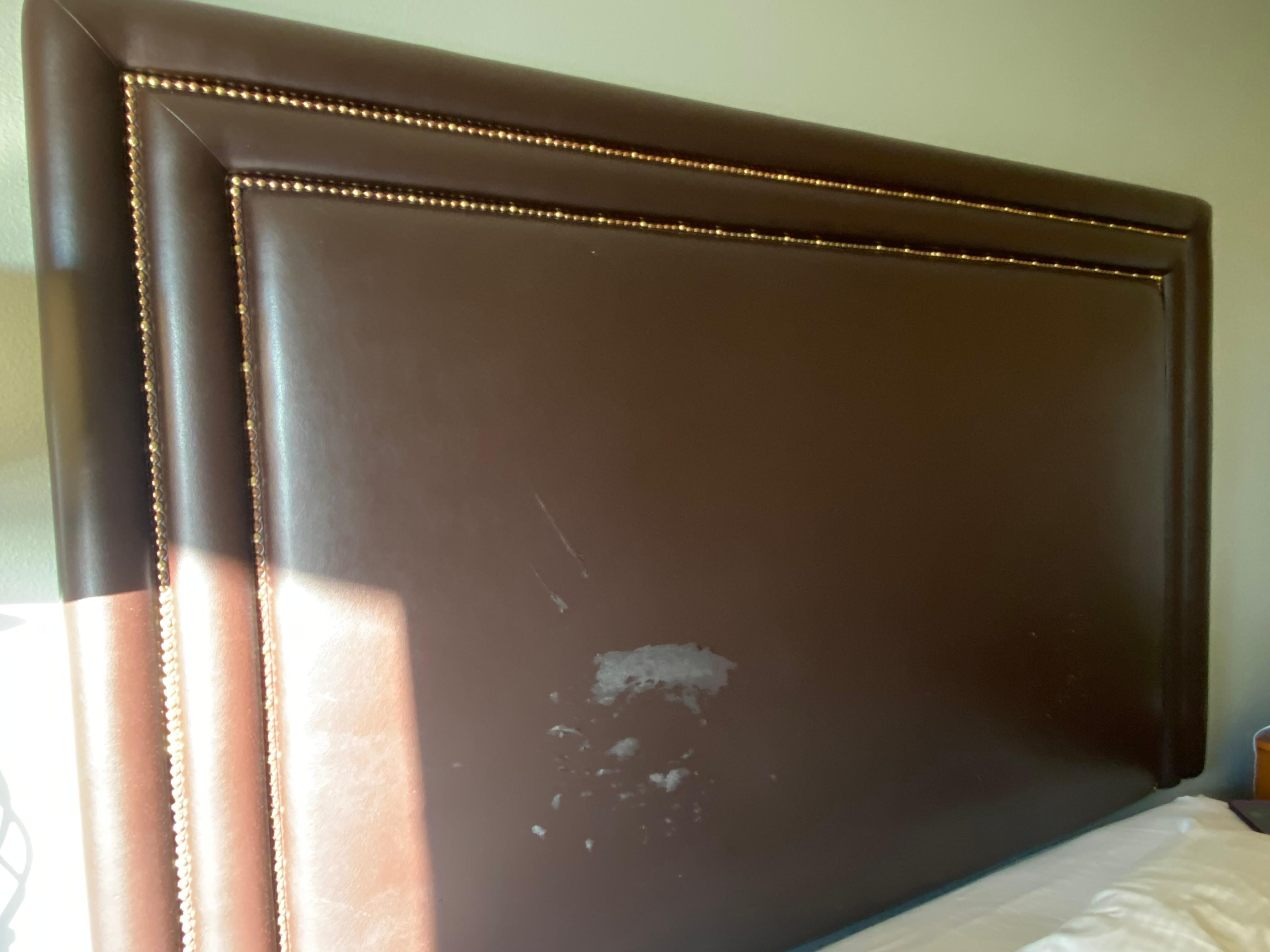 Bed Headboard- scratched up on both sides