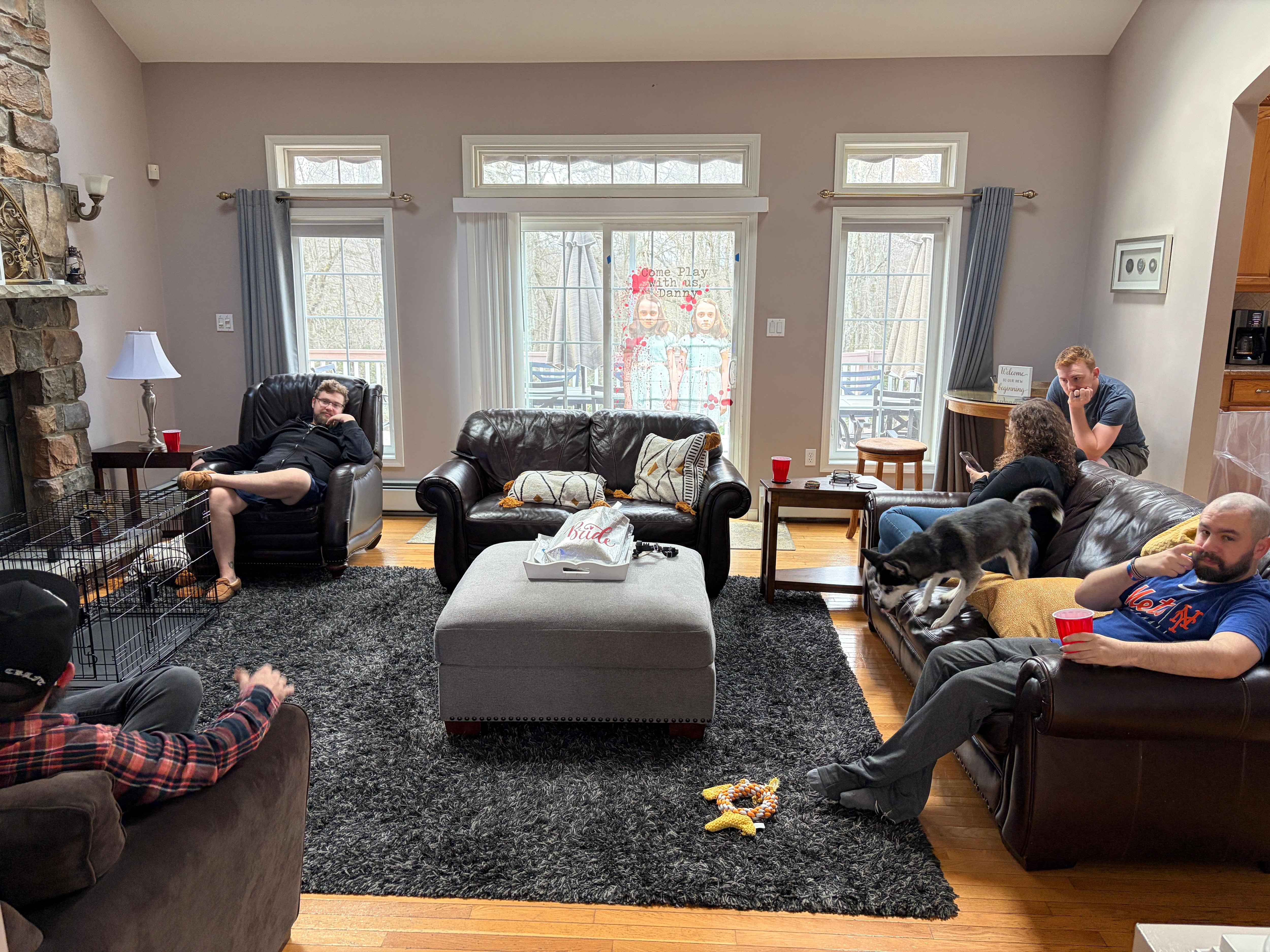 Chillen in the front room