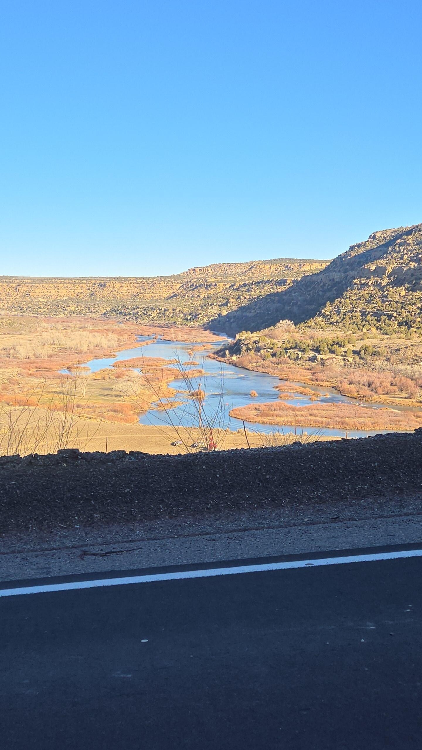 San Juan river is very beautiful 
