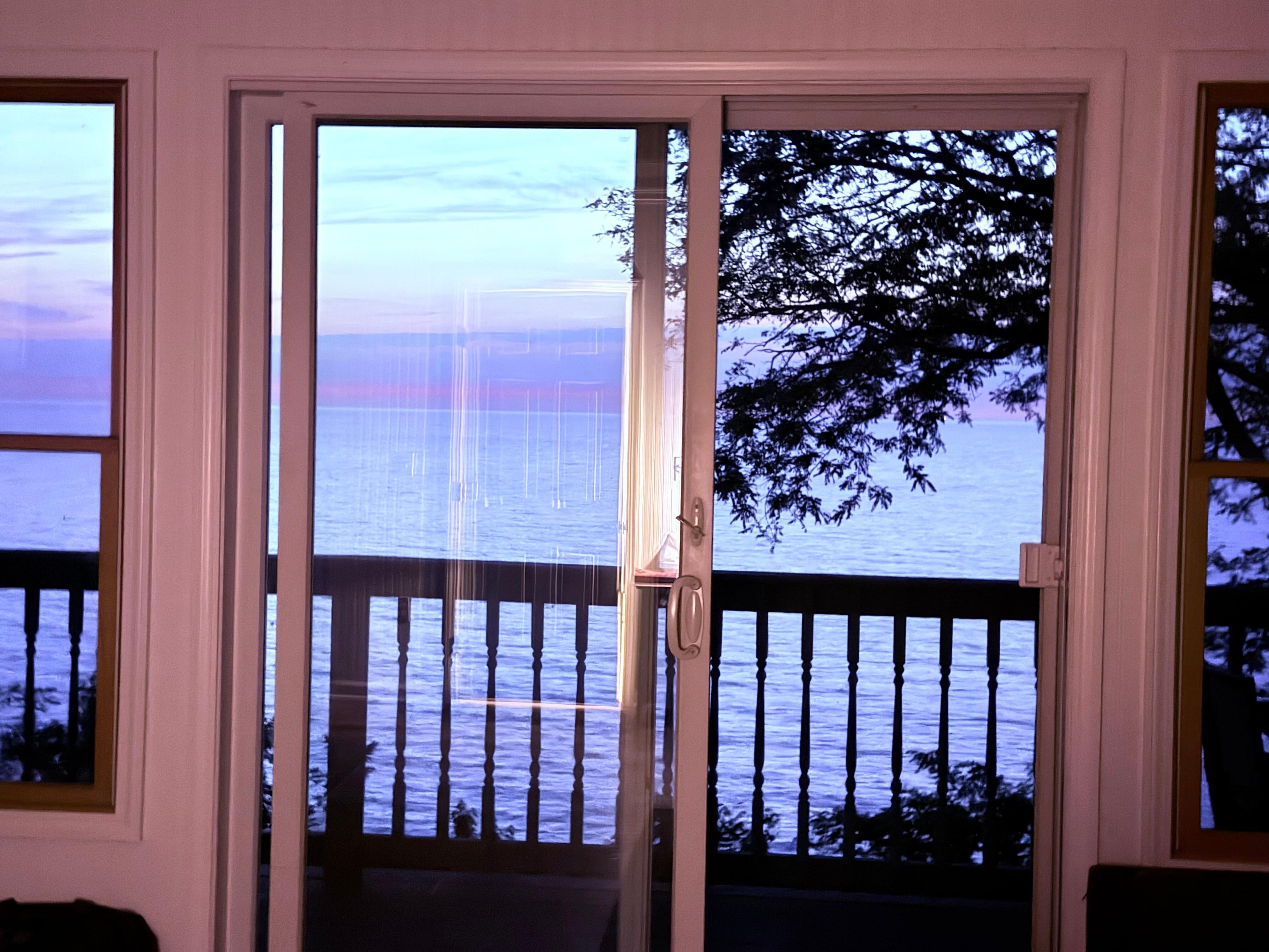 View from master bedroom