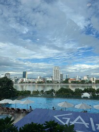 Breakfast with a view