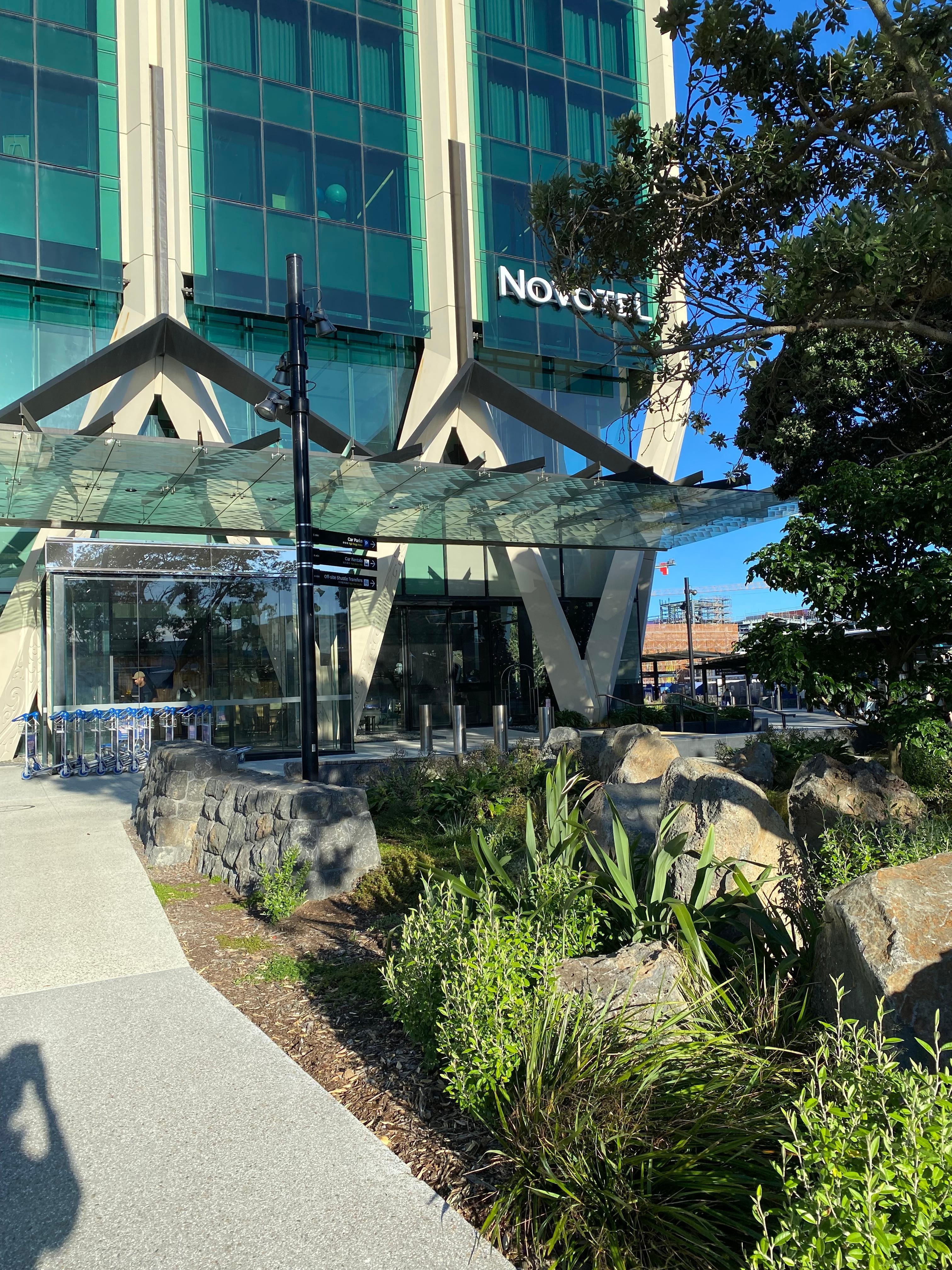 It was possible to sit outside 