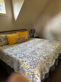 One of the upstairs bedrooms