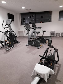 Salle de sport juste avant le hammam