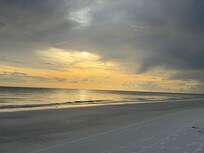 Sunset on the beach!