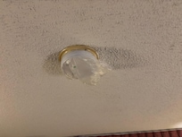 Previous guest covered smoke detector