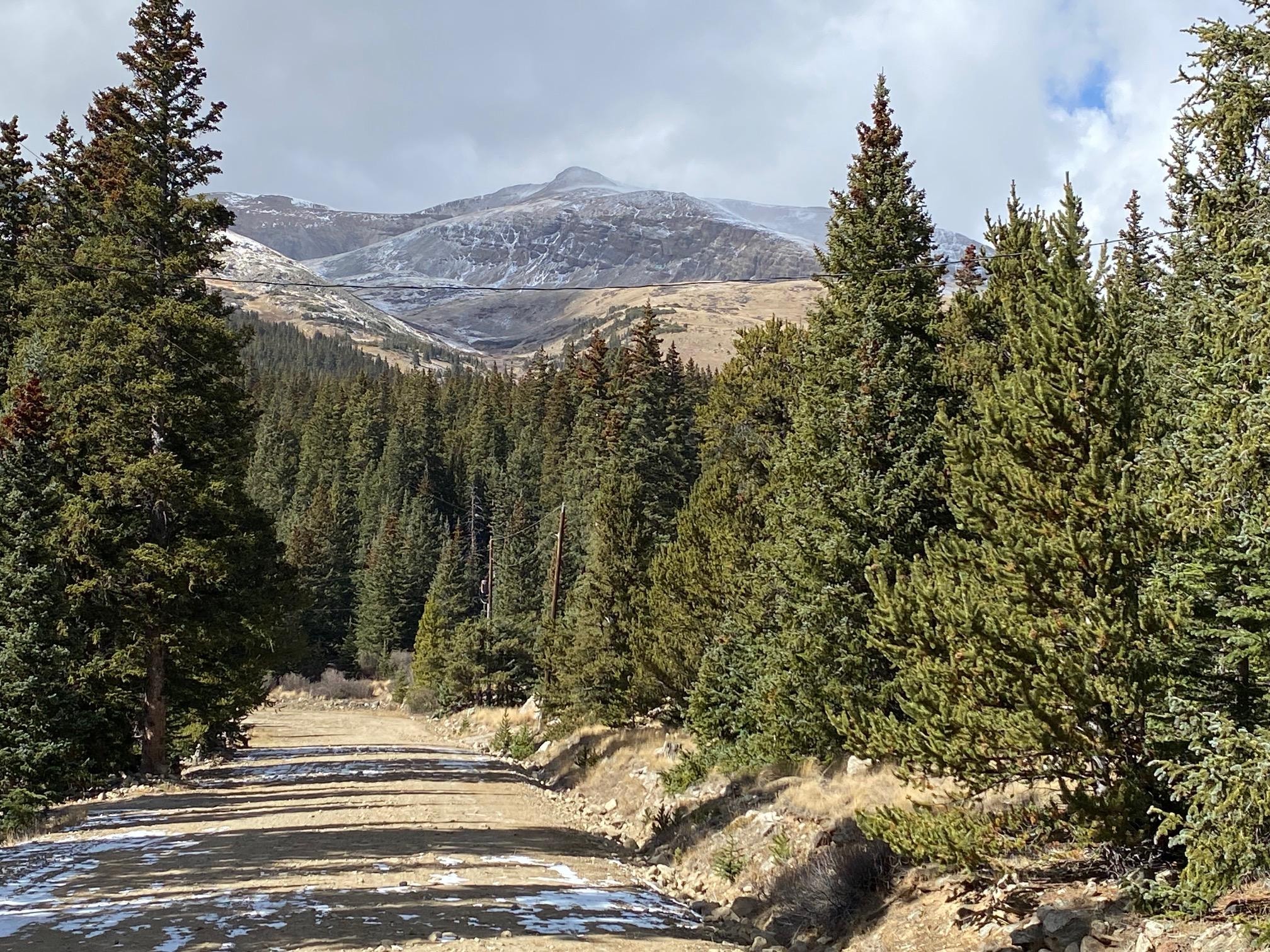 View from our walk by the cabin!