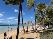 Just one small crosswalk between your room and this.