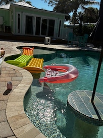 Pool and hot tub were always the perfect temperature