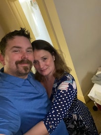 Im hotel getting ready