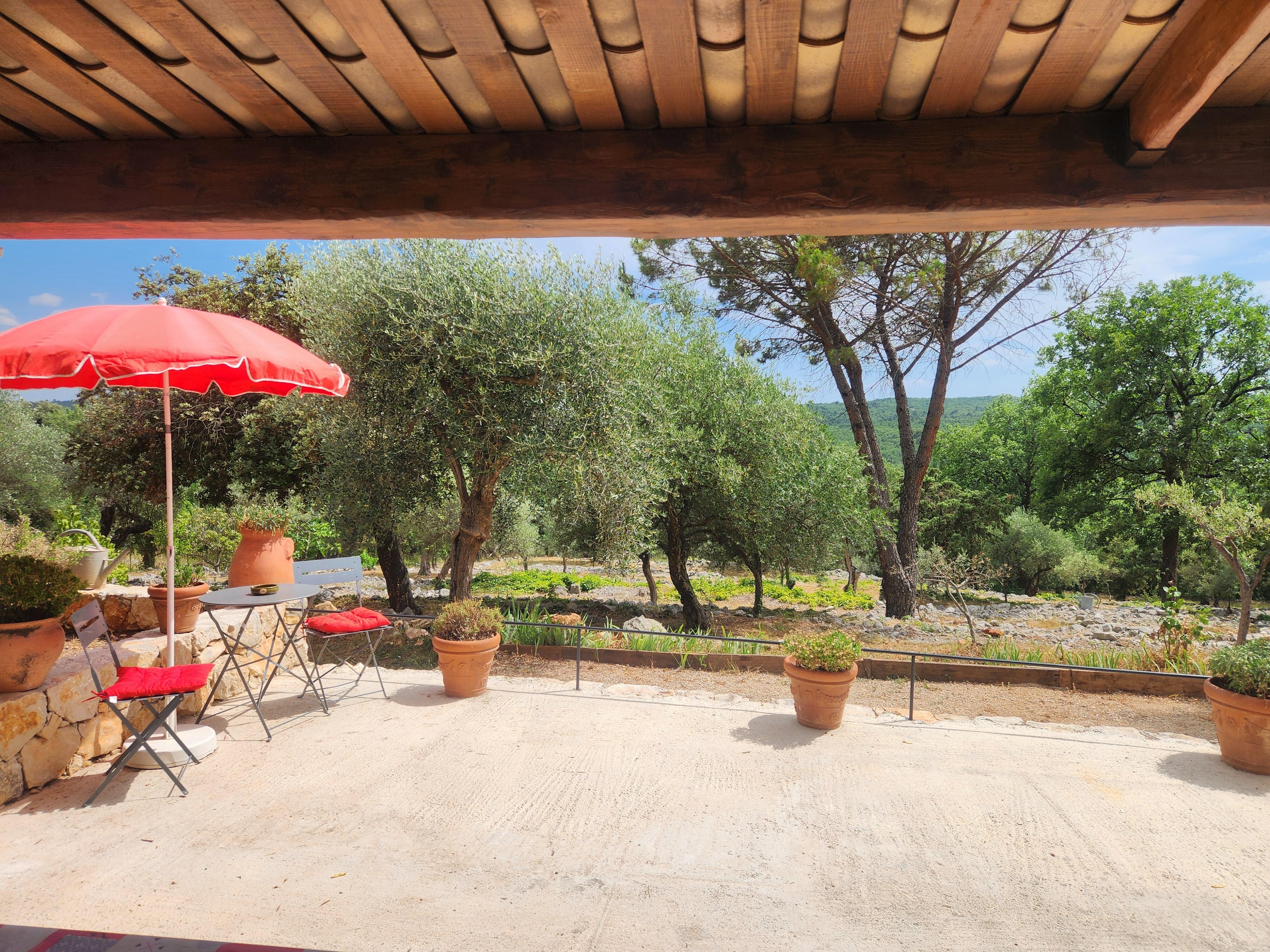 Terrase de la maison