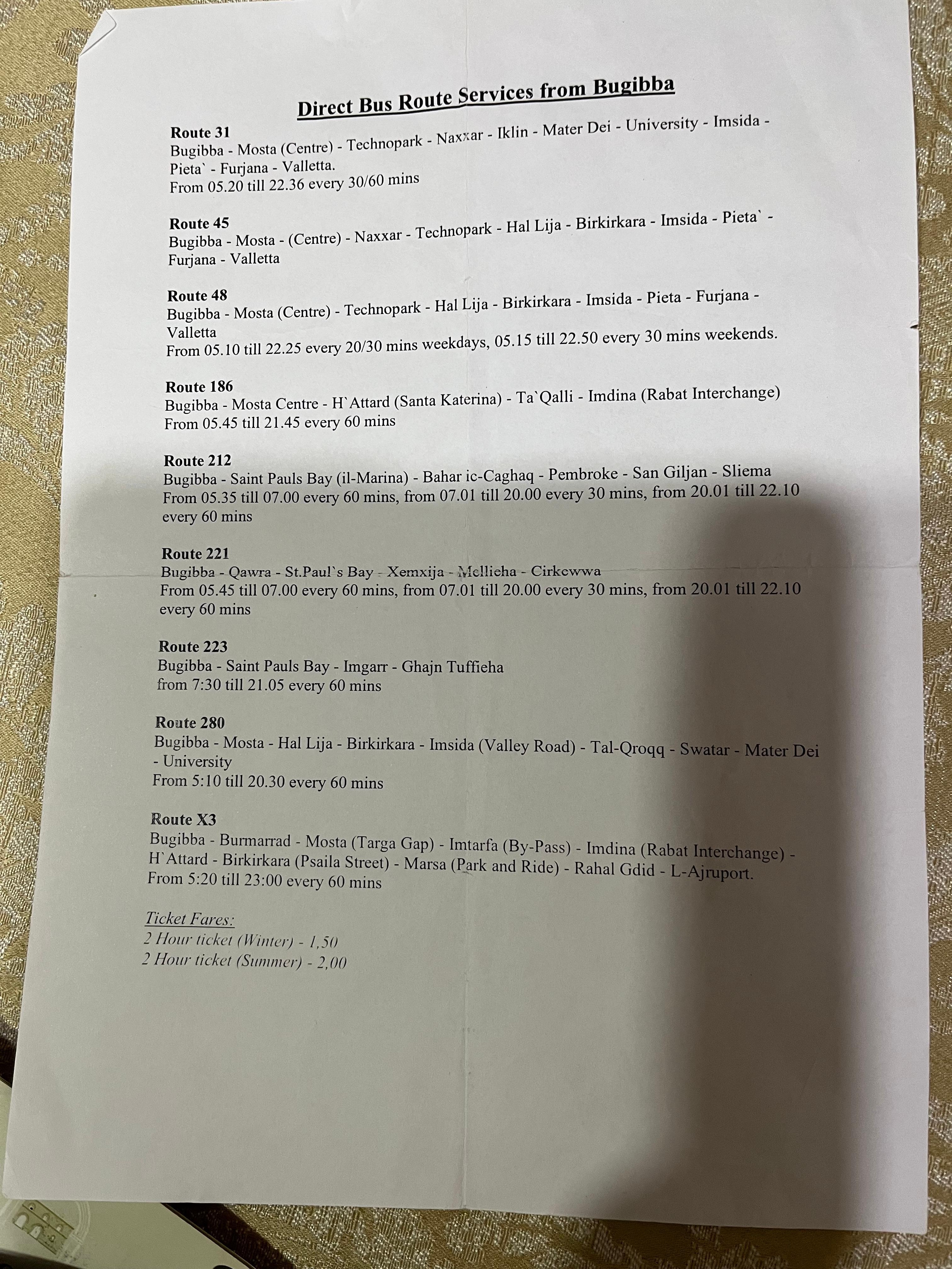 Buses frequent prompt you can go all over the island, you don’t need a car