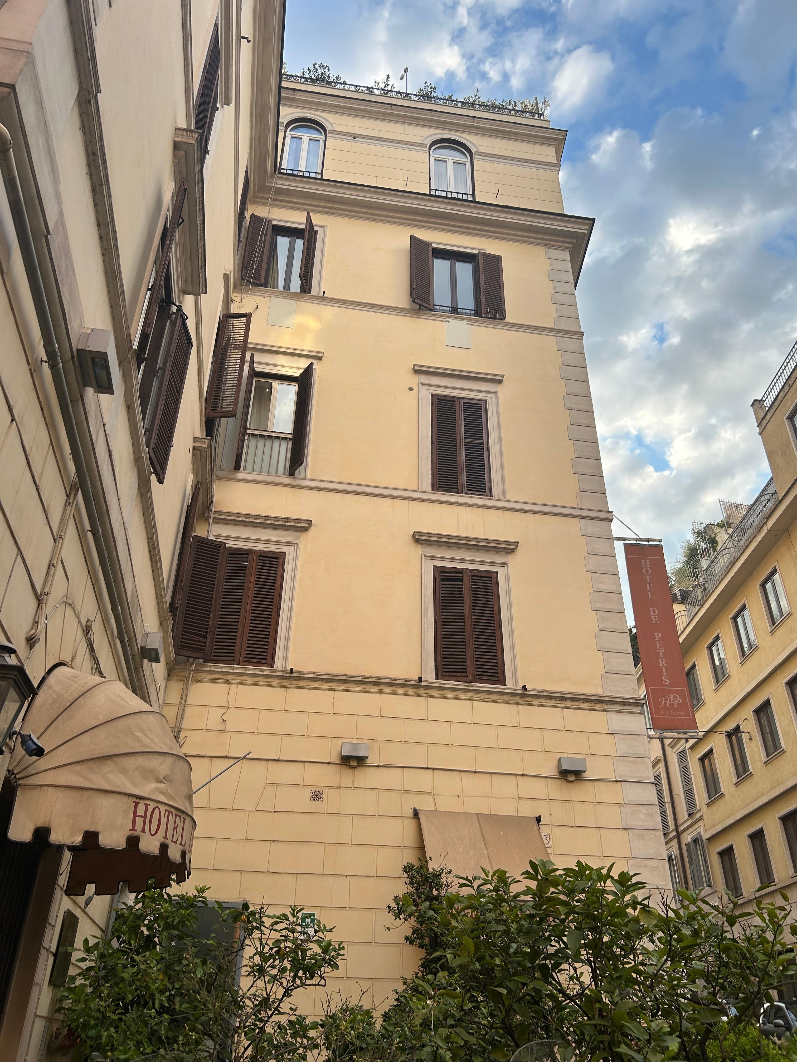 Top windows were our room