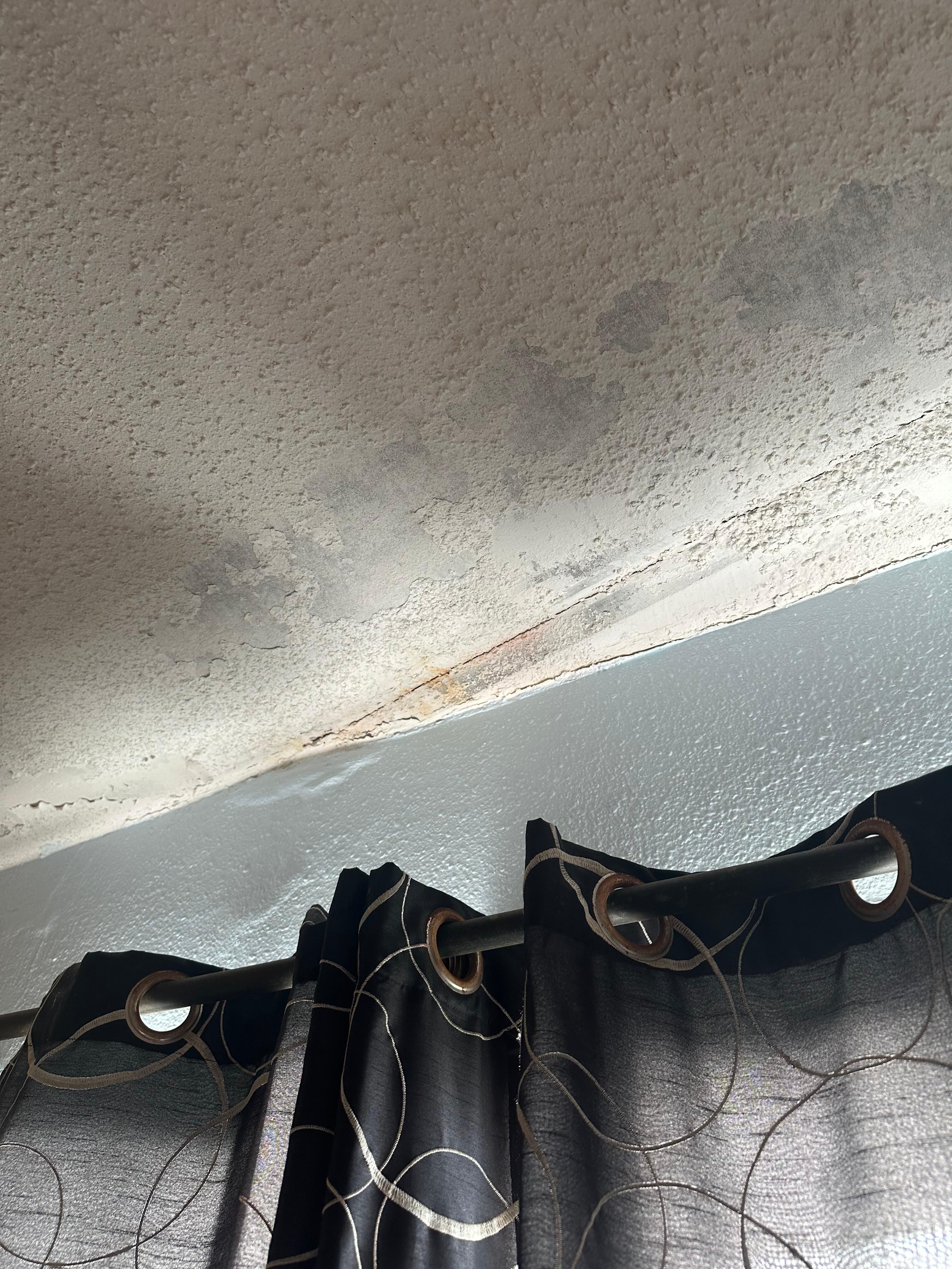 Ceiling in master dining area 