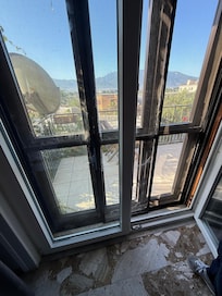 Belle porte et patio…