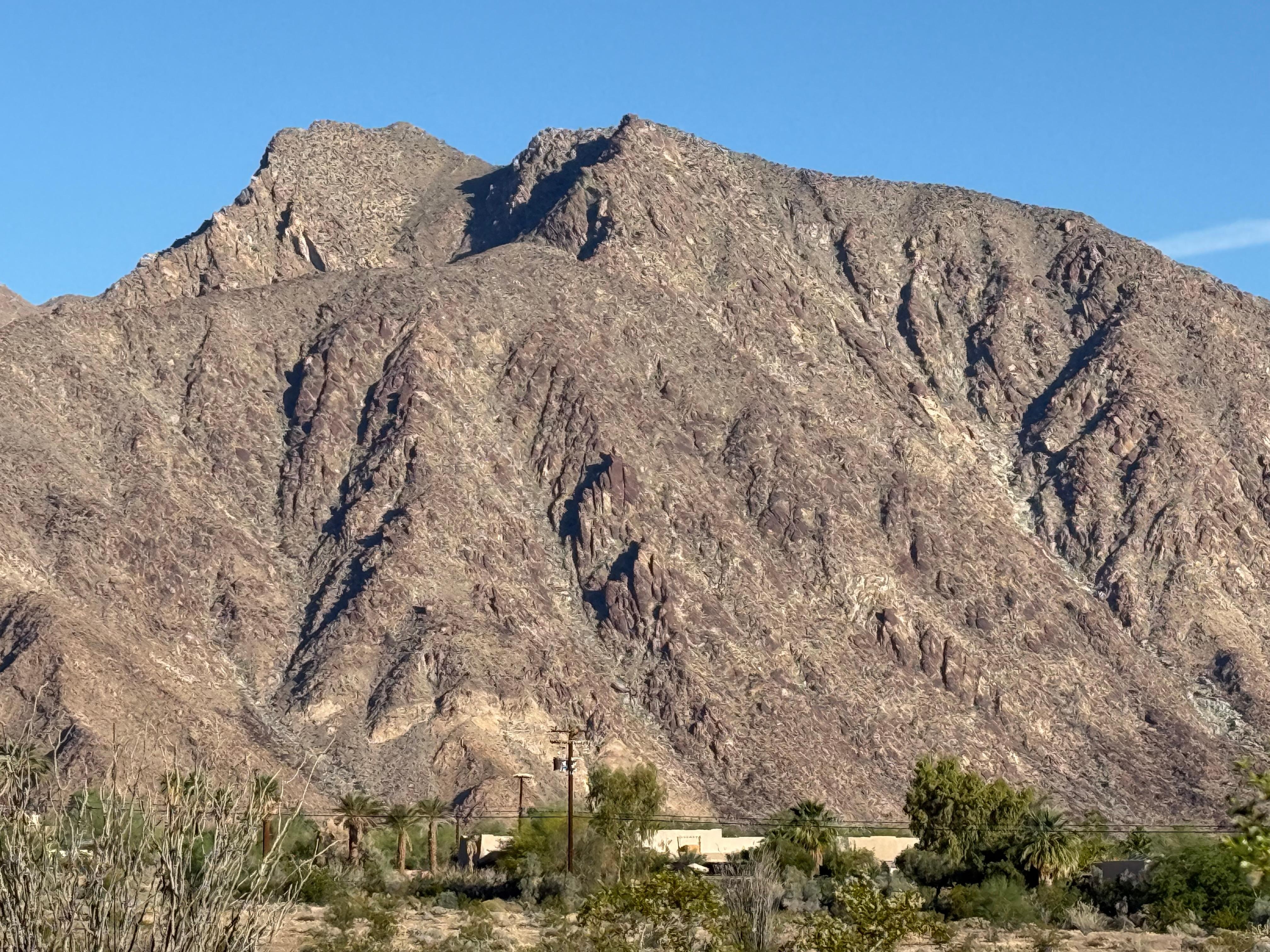 The Mountain View from my patio.