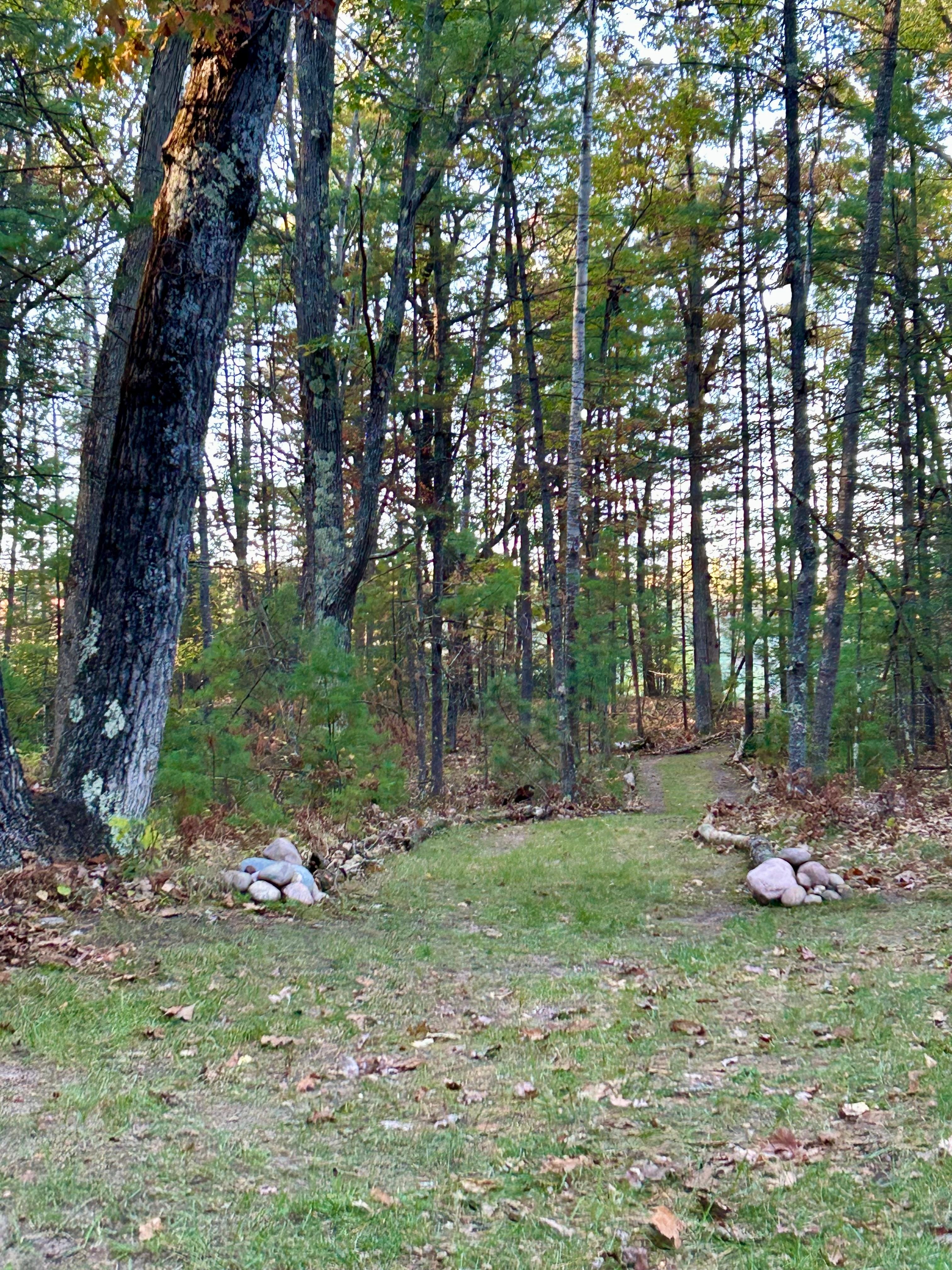 Loved that the trail and river were right behind the cabin. 
