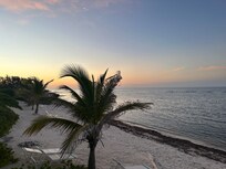 Sunset.