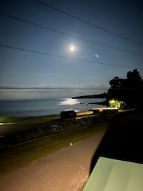 The moon from our place