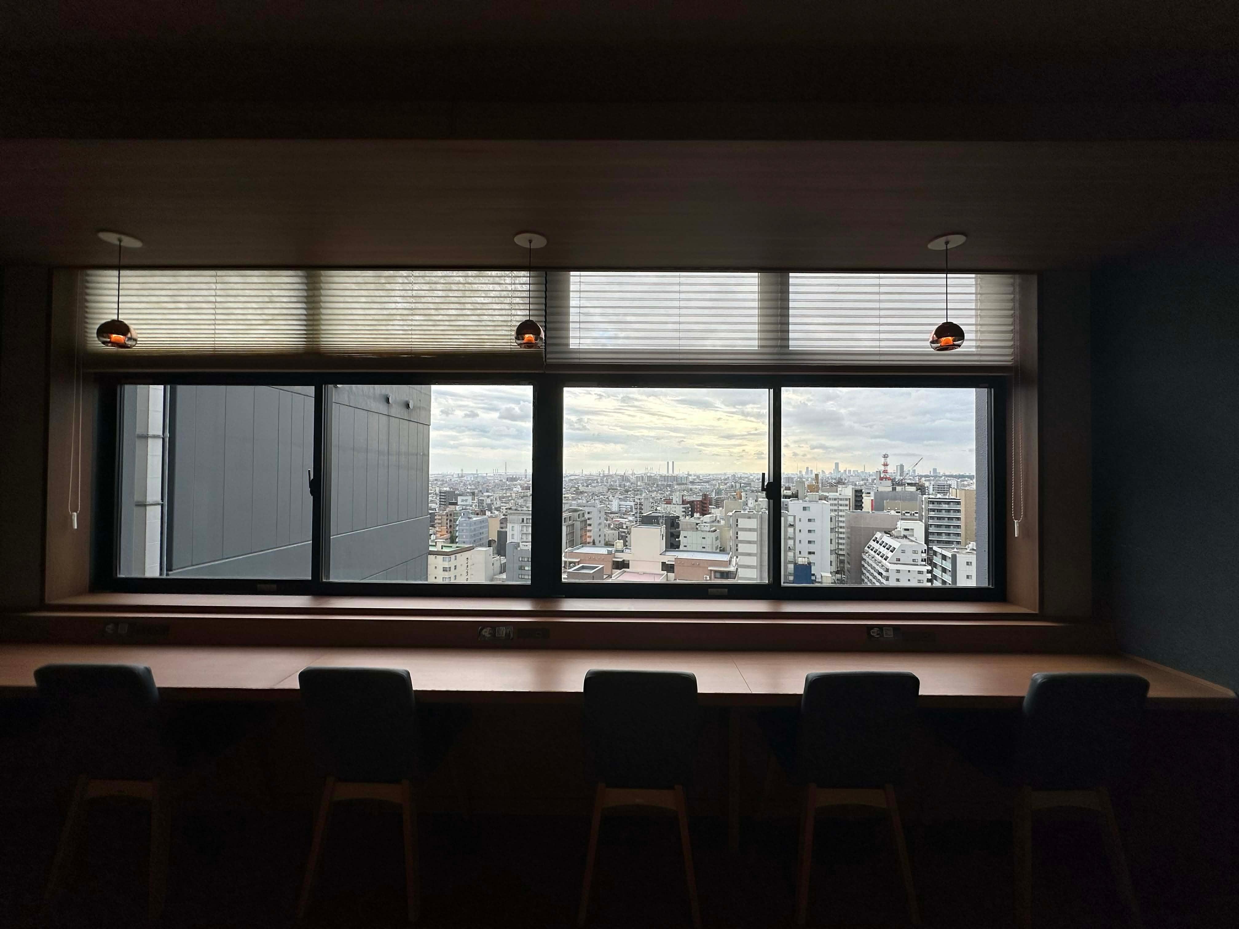 Top floor resting area