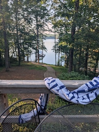 View from back deck