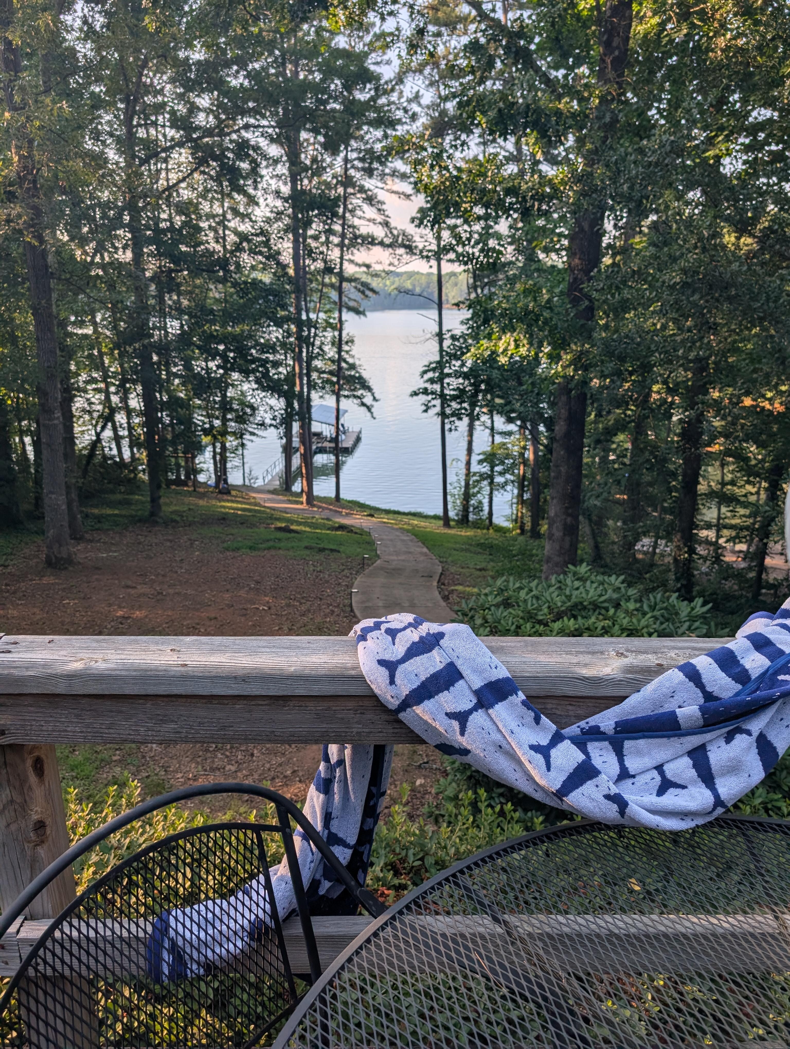 View from back deck