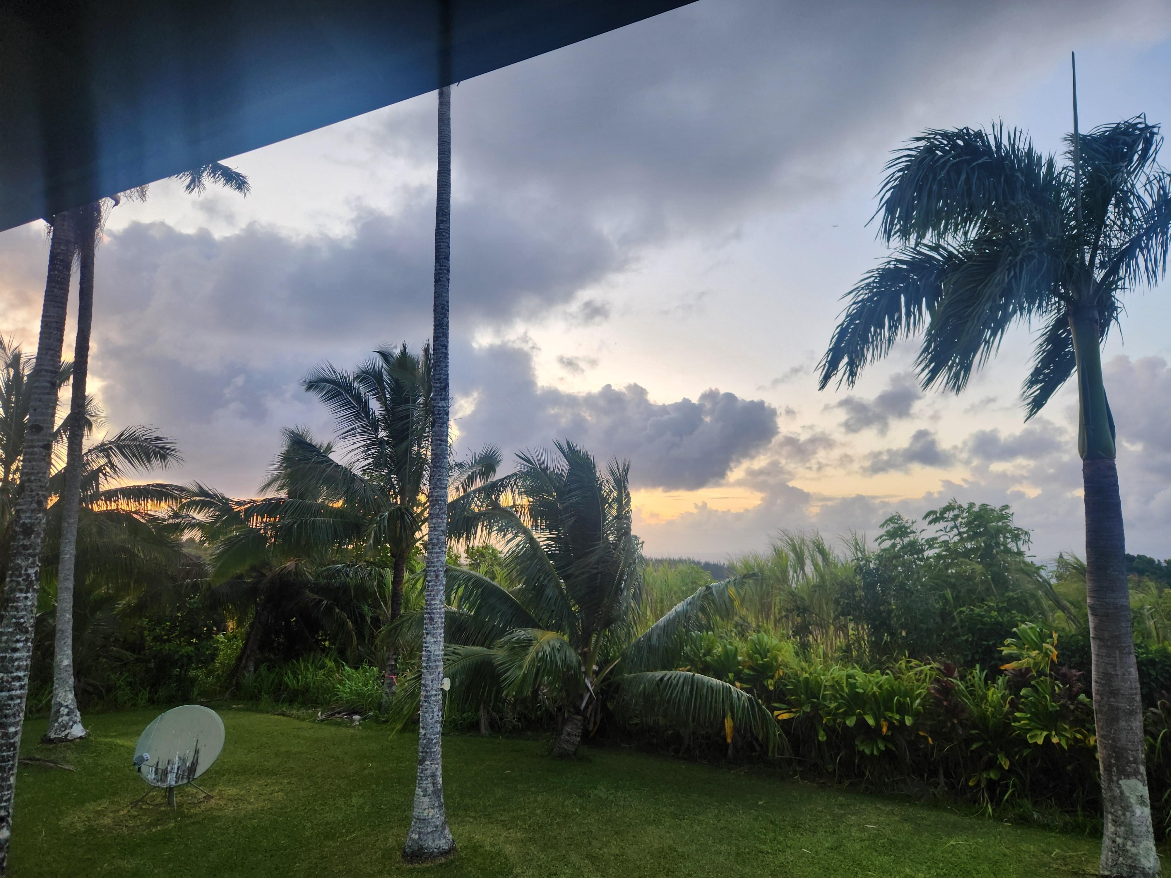 View from the wrap around deck outside the Common Kitchen Area