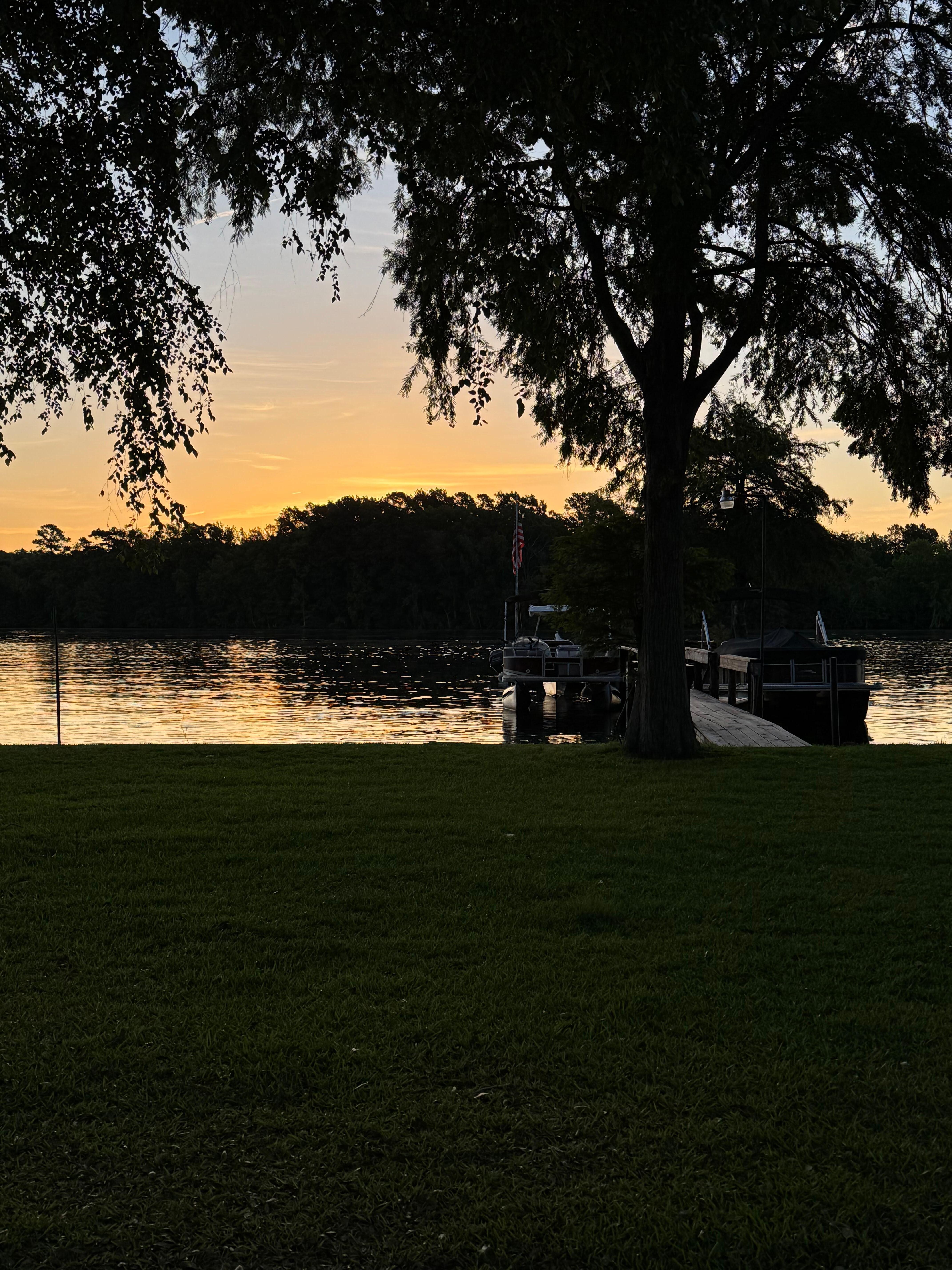 Sunrise on our last morning