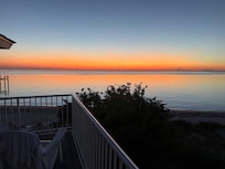 Sun rise from the deck