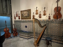 One of the many music rooms