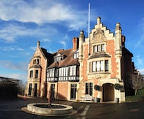 Front entrance - the old house