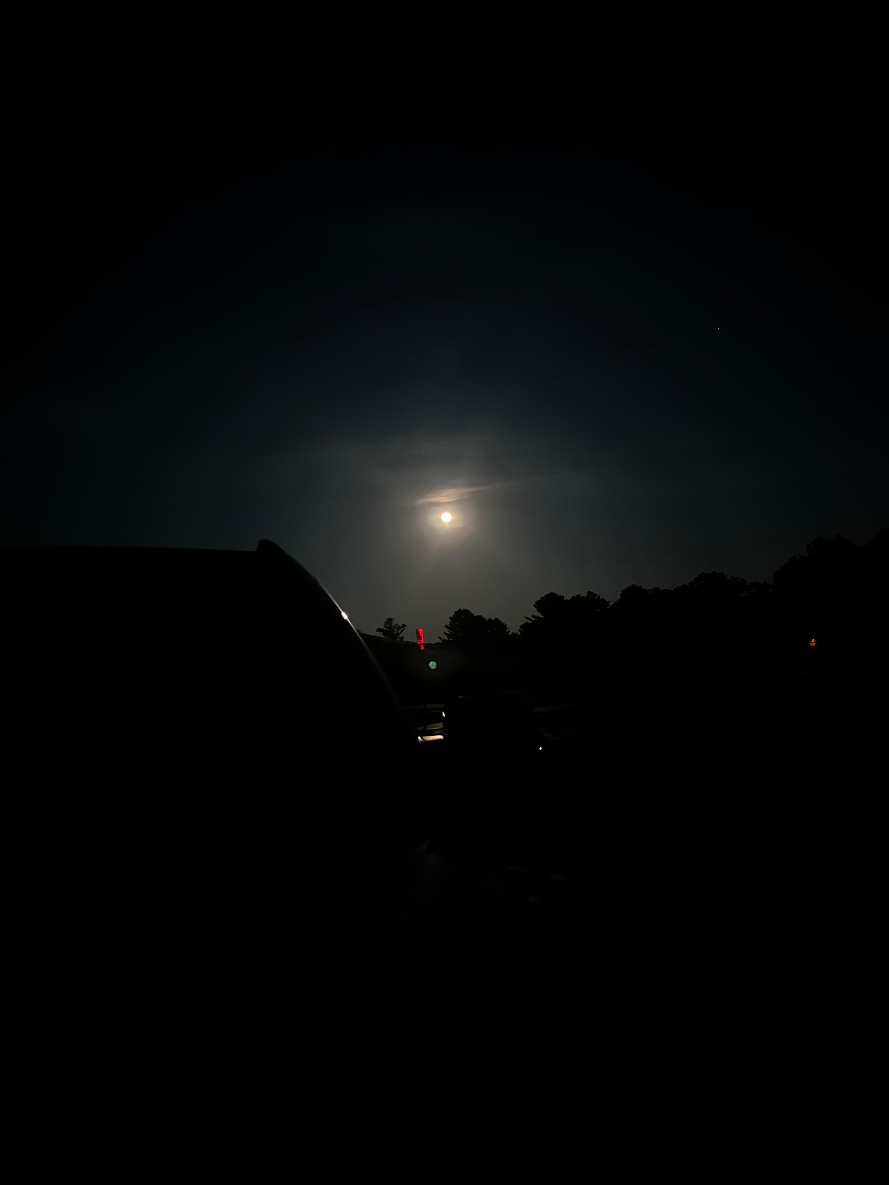 Full moon at Cherry Springs park