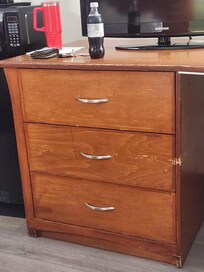 Extremely outdated furniture