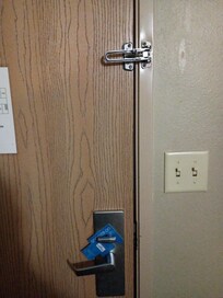 Good lockson the doors for safety.