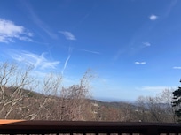 Back deck view during the day