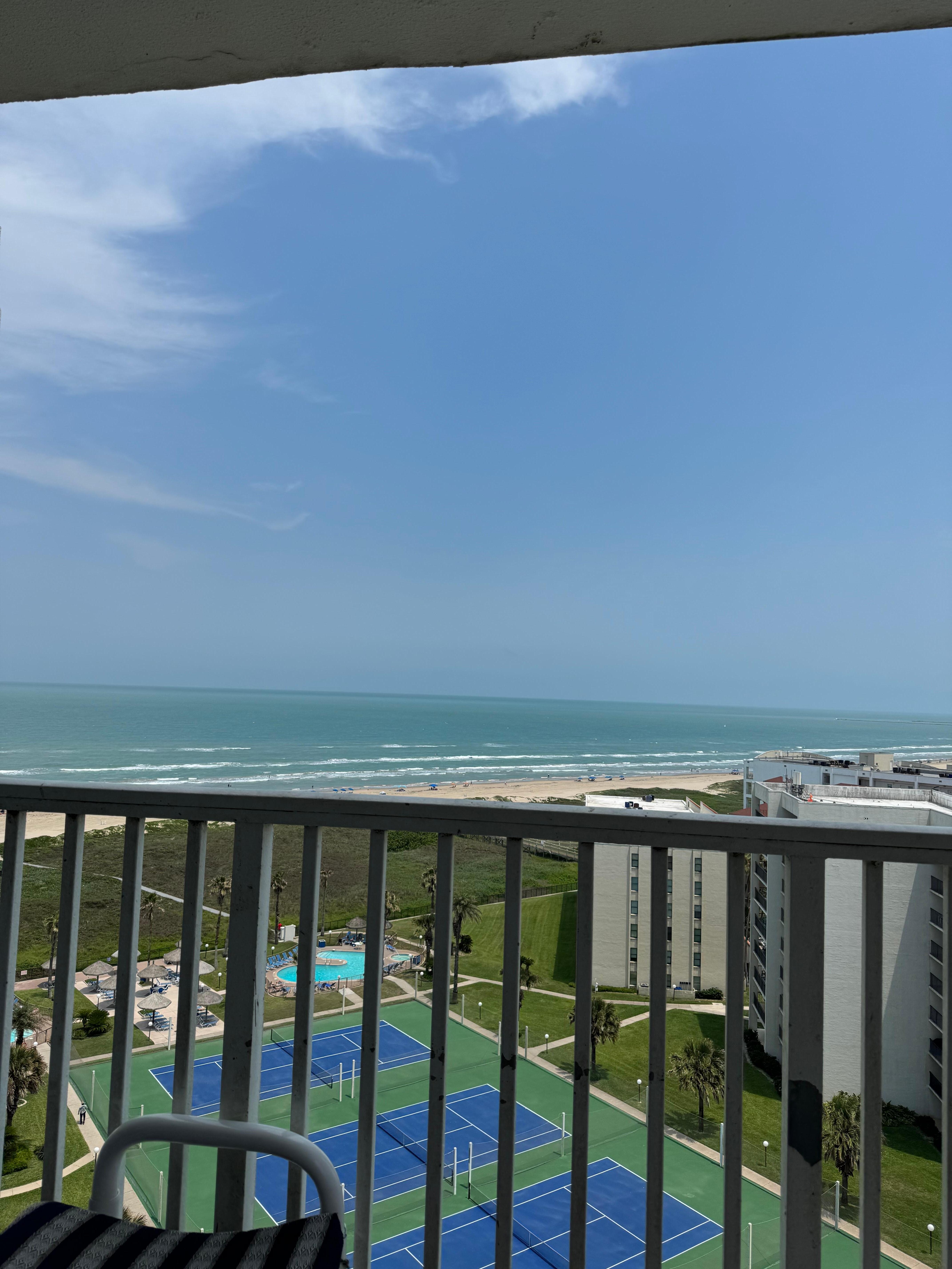 View from the balcony 