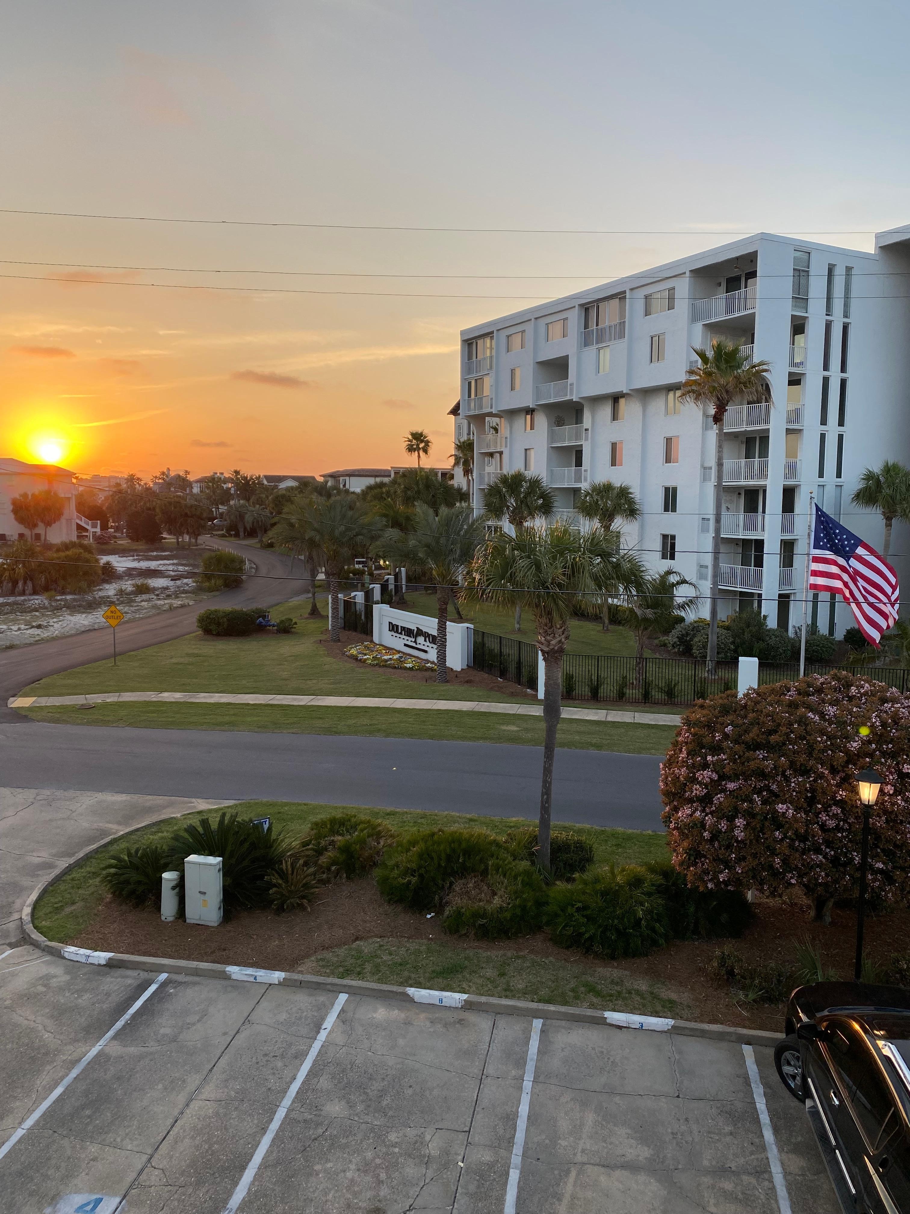 View from the deck in front!