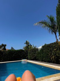 Lovely pool area