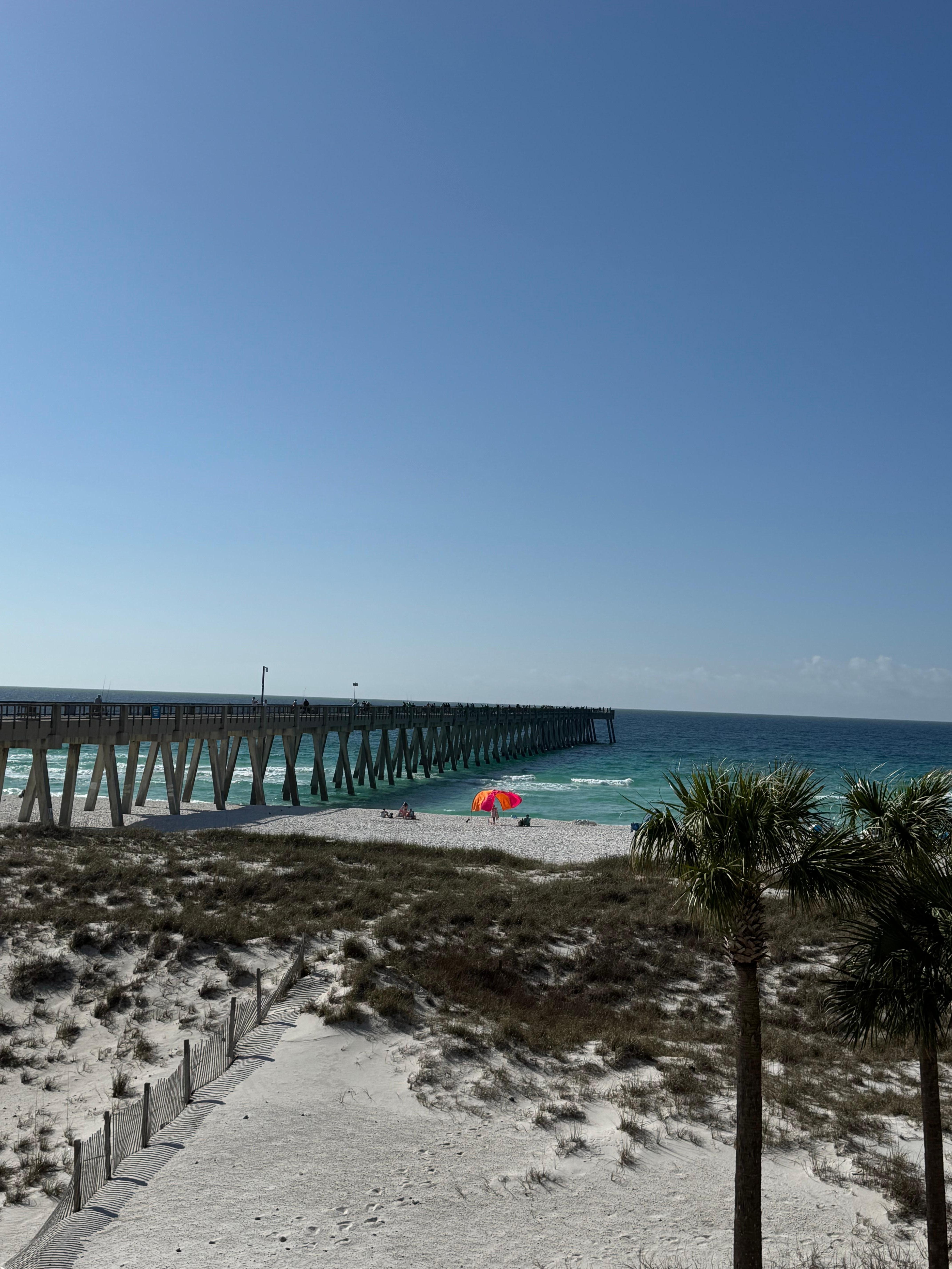 View from living room area balcony 