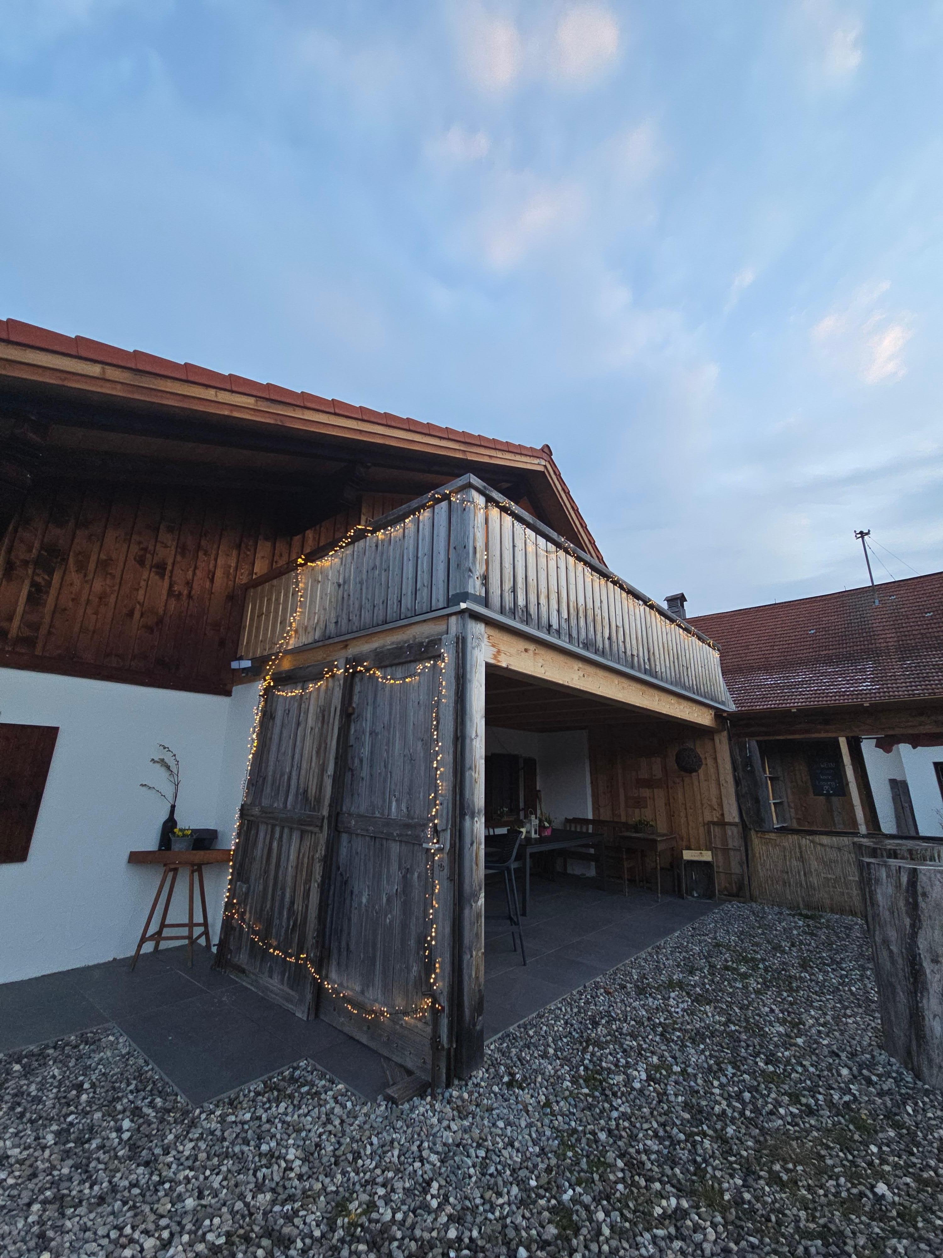 Der große Balkon ist ein tolles Extra!
