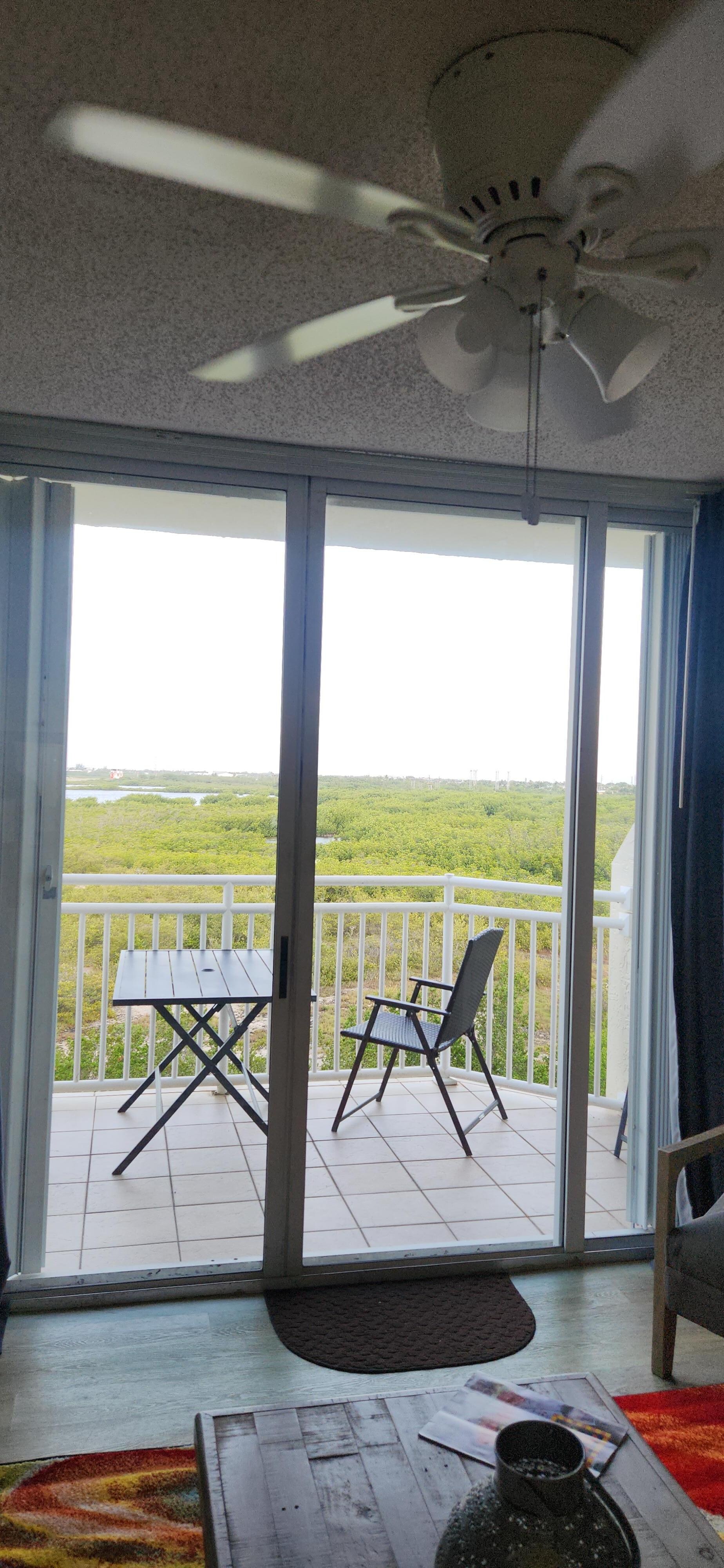 View from our balcony