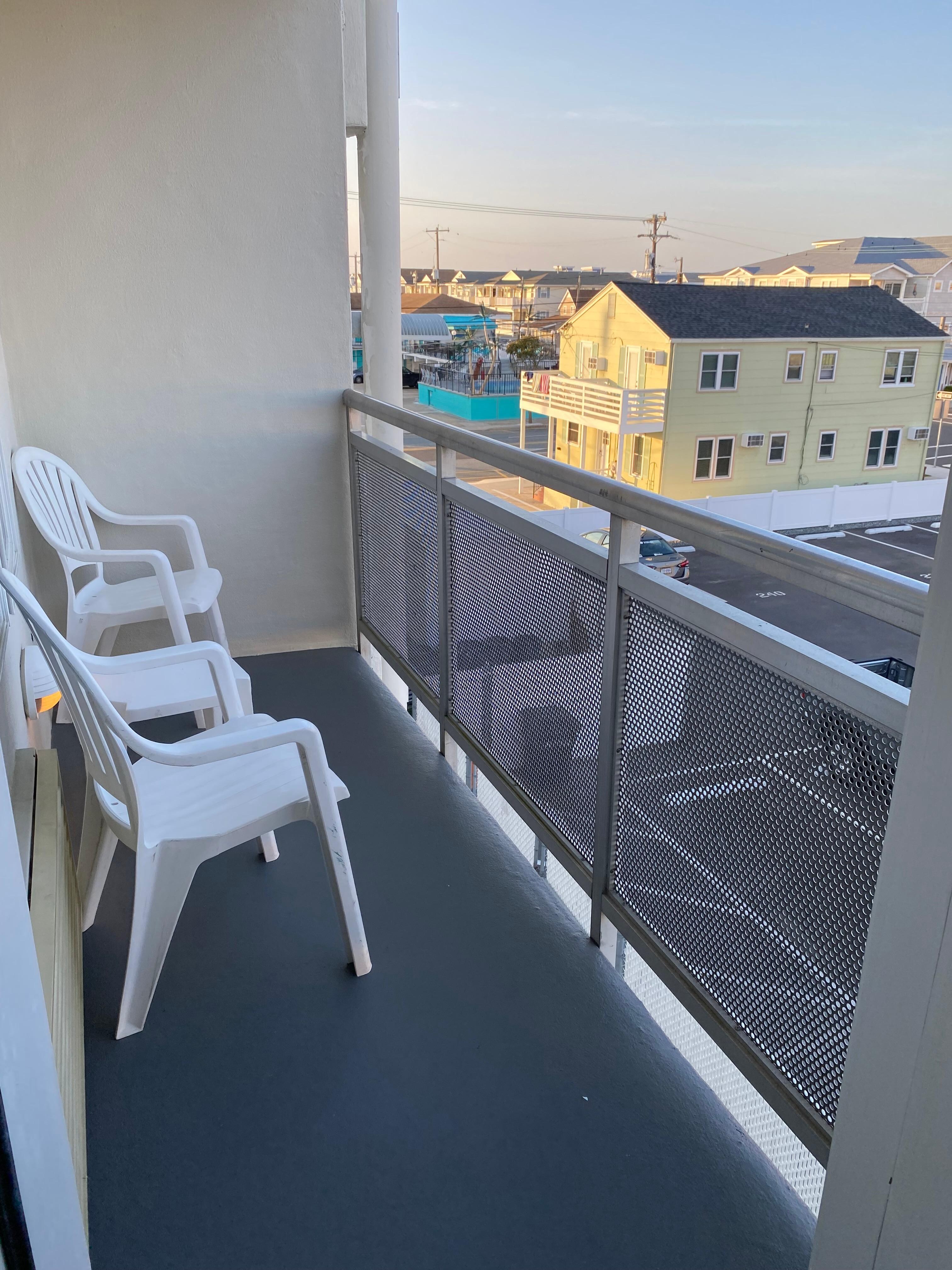 View from king suite with sofabed 310