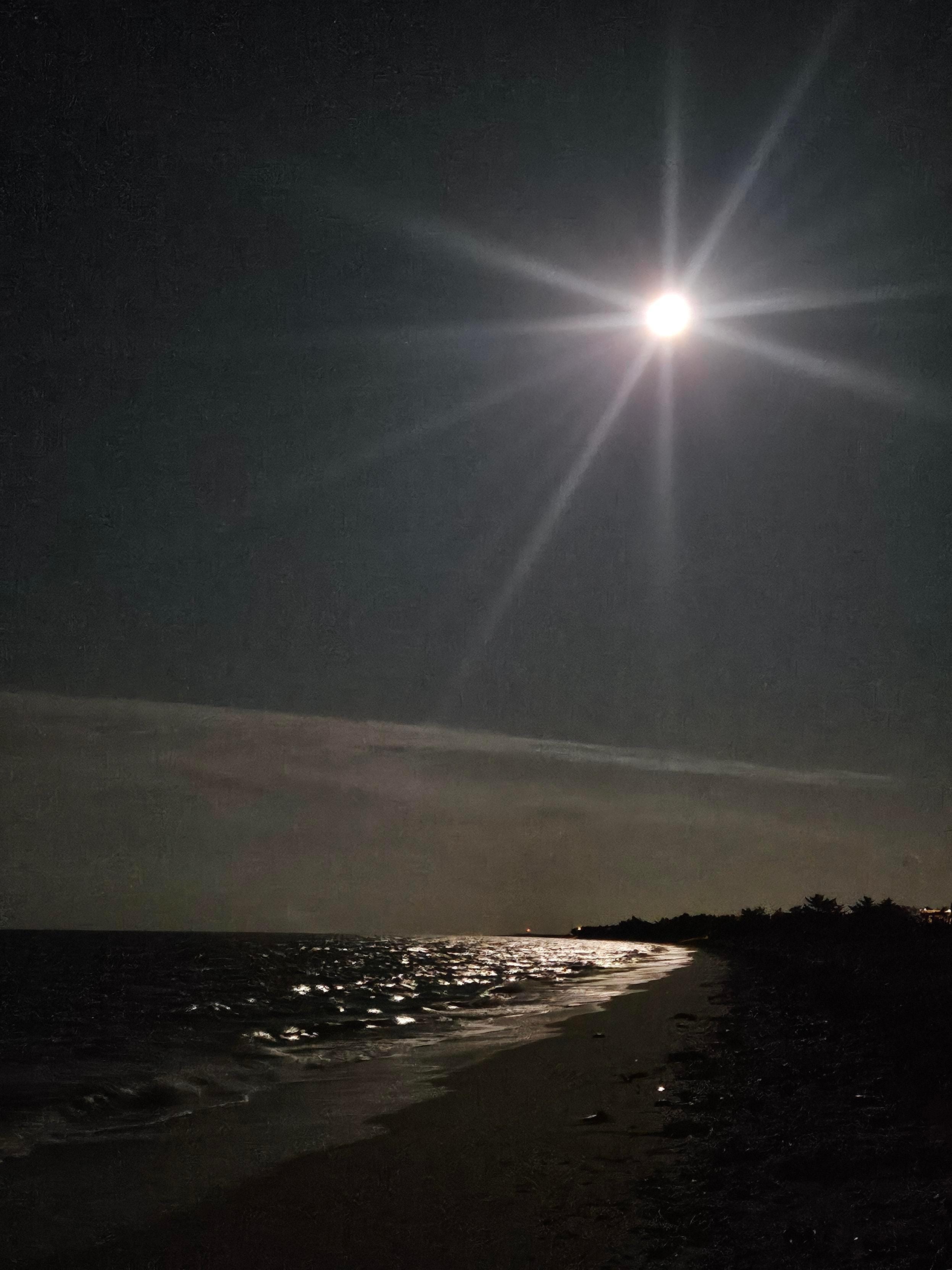 Full Moon over the Bay
