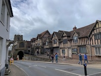 View from in town