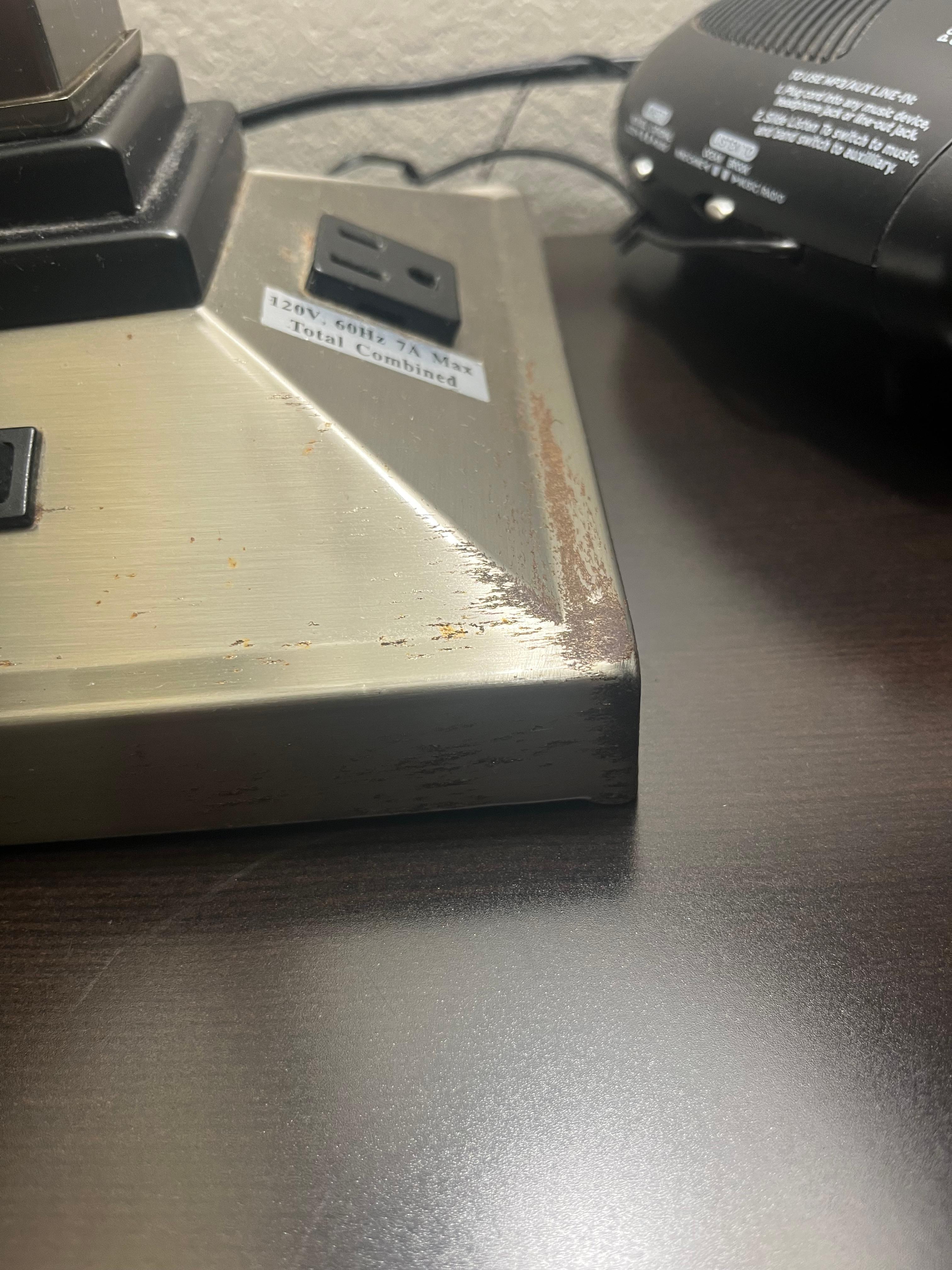 This lamp was broken it came on but was half as bright as the others. 