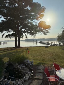Last day! Water was glassy! Great place for wakeboarding, fishing, crabbing, tubing!