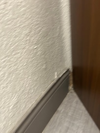 baseboard are shoddy