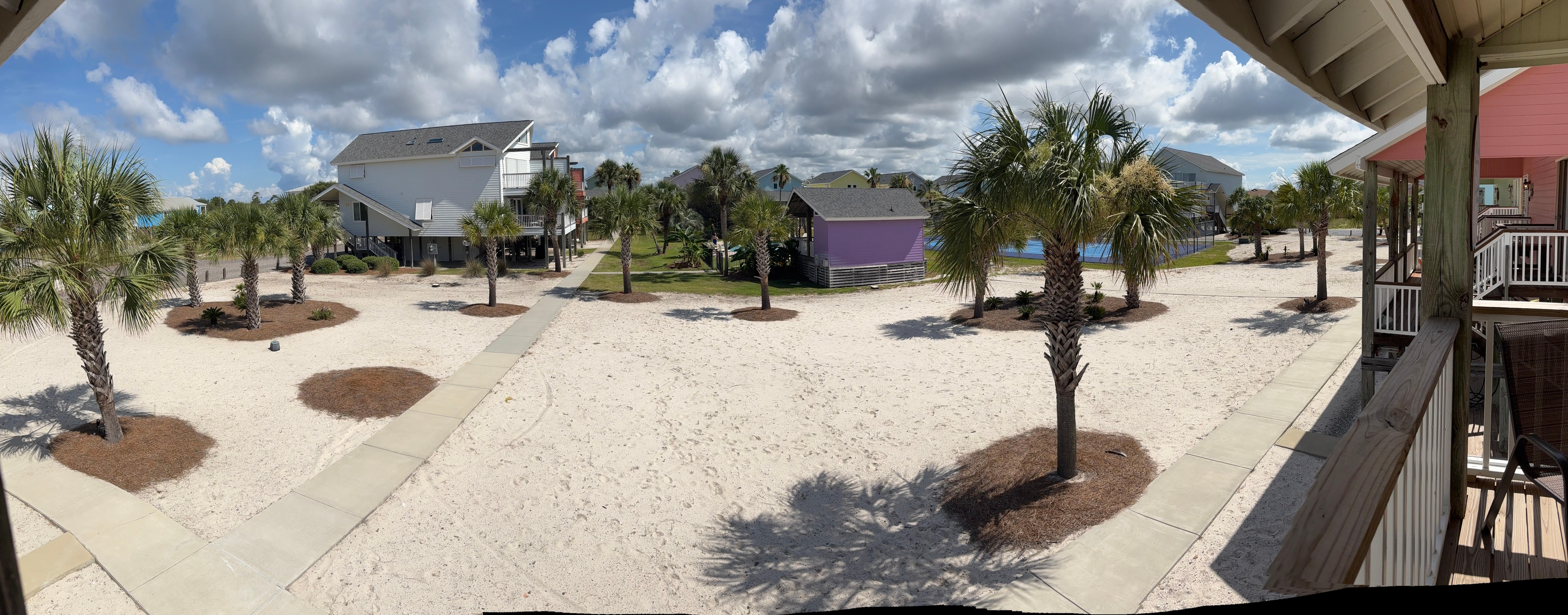 Front door/deck view 