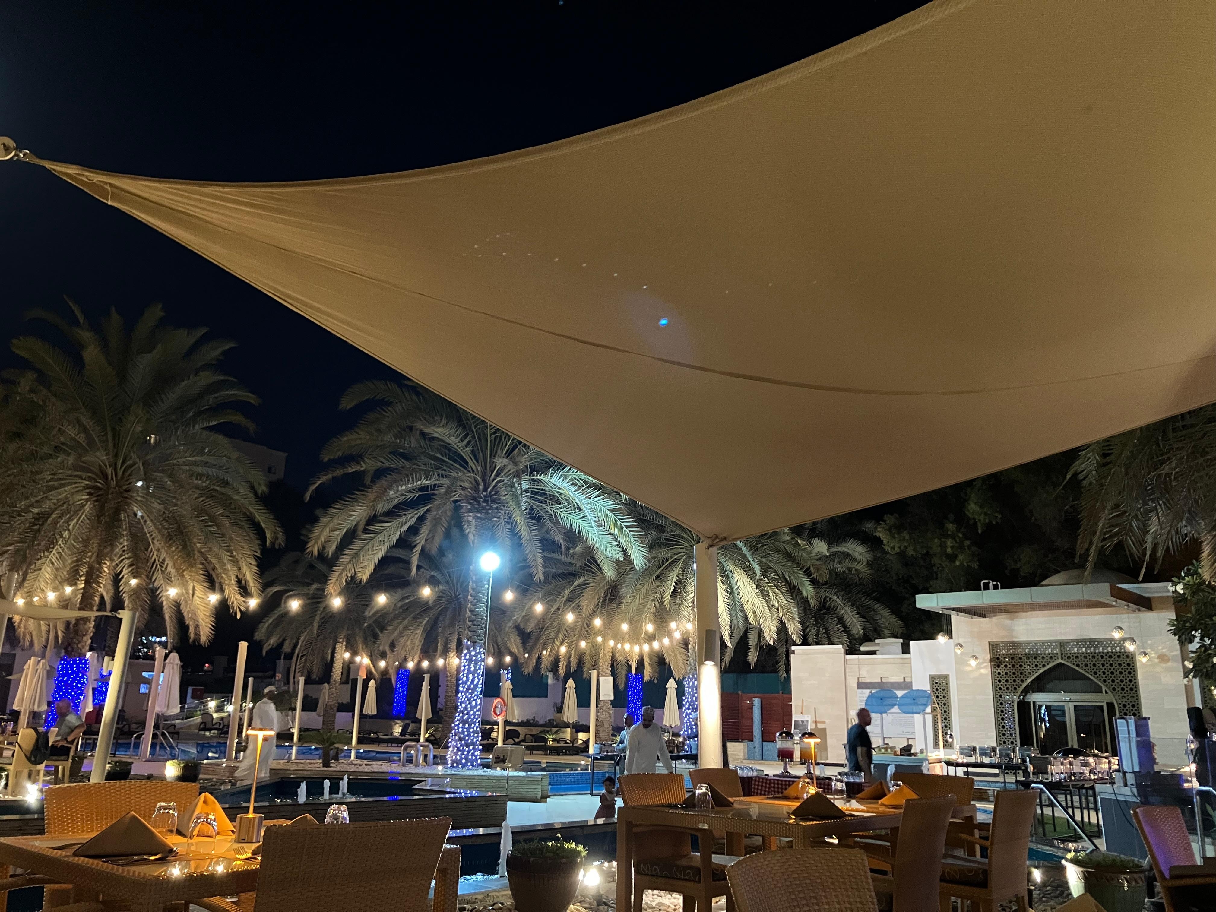 Dinner on the terrace 